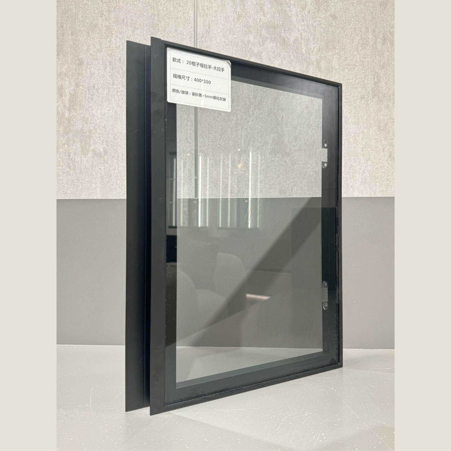 Customizable aluminum profile glass frame wardrobe hinges hide aluminum glass door cabinet design